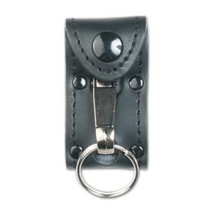 Llavero de Cuero Negro. - Imagen 1