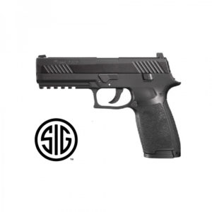 Pistola Sig Sauer P320 Black CO2 - 4,5 mm Balines - Blowback - Imagen 1