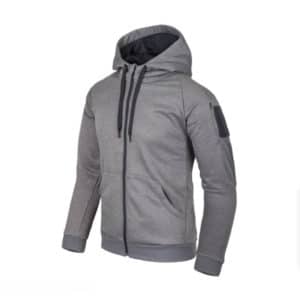 Chaqueta Helikon-Tex Capucha Urban Tactical Hoodie Grey - Imagen 1