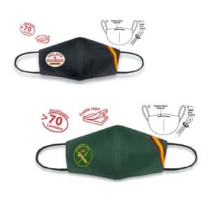 Mascarillas higiénicas reutilizables