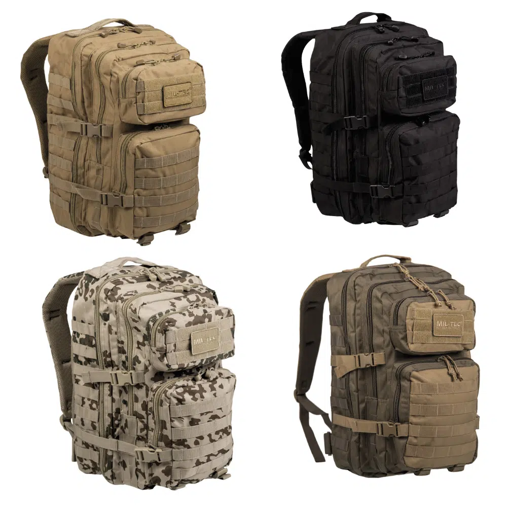 Mil-Tec Mochila US Assault de 20 L Laser Cut Color Coyote 