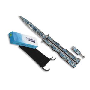 Abanico RAINBLUE con laser. Hoja: 10 cm