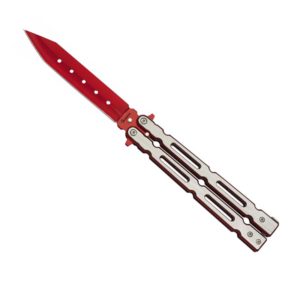 Navaja Abanico Albainox Rojo. Hoja: 9.7