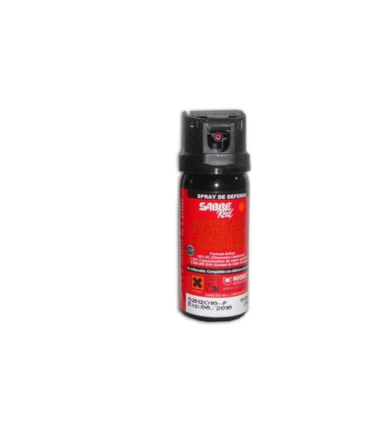 SPRAY de DEFENSA de PIMIENTA SABRE RED. GEL. CROSSFIRE. Tamaño MK-3  (50ml.). Homologado – Rieu Aventura