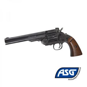 Revolver Schofield 6" Negro Full metal - 4,5 mm Co2 Balines