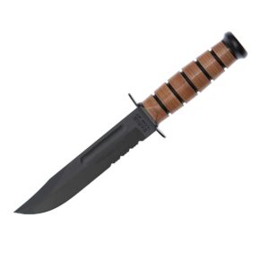 Cuchillo Ka-bar US Army Fighter Serrated