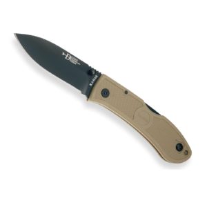 Navaja Ka-Bar Dozier Folding Hunter COYOTE - Imagen 1