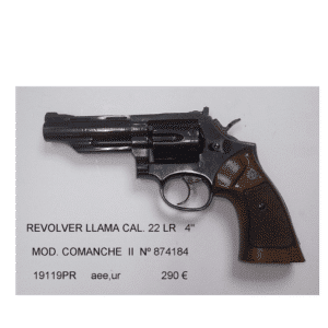 Revolver LLAMA  COMANCHE II cal.22LR  4" - Imagen 1