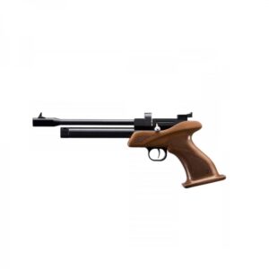 Pistola balines multitiro CP1 CO2 empuñadura madera picada