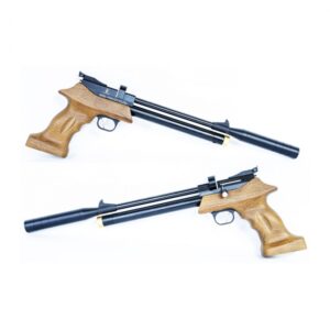 Pistola PCP Artemis/Zasdar PP800 multi-tiro con supresor de sonido y Regulador cal. 5,5 mm Balines