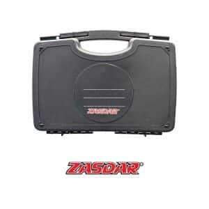 Maletin arma corta ZASDAR Mod. 9030 - 300x220x80 mm - Negro