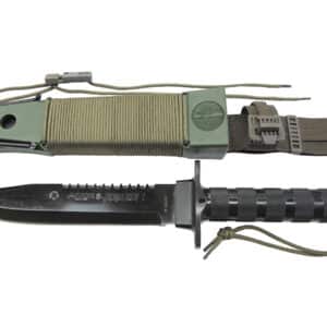 Cuchillo AITOR Jungle King II negro vaina verde - Imagen 2