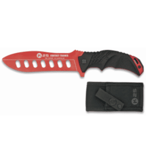 Cuchillo entrenamiento K25 aluminio negro-rojo - Imagen 1