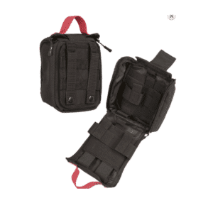 Bolsa primeros auxilios corte laser negra MILTEC - Imagen 2