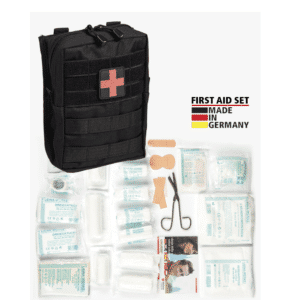 Set primeros auxilios LEINA PRO-43 negro