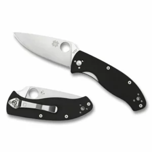 Navaja SPYDERCO TENACIUS mango G-10 Filo liso C122GBBKP