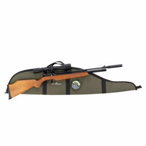 Pack carabina PCP balines MINERVA cal.4,5 +Visor +Funda +Anillas +Balines - Imagen 1